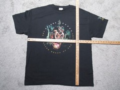 Original Vtg 2004 SKINNY PUPPY Greater Wrong Of Right T-SHIRT XL Tour Concert 04