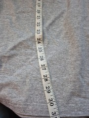 New Balance Men’s Gray W/ Red & Black Logo Short Sleeve Crew Neck T Shirt Large