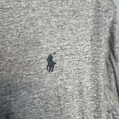 Polo Ralph Lauren Long Sleeve T-Shirt Mens Size L Gray Neutral Tee