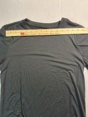 All In Motion Extra Small Mens Tee Short Black See Measurements