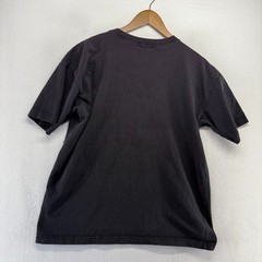 Vintage Express Tricot Shirt Men’s medium Black Blank Boxy USA Made Pocket 90s