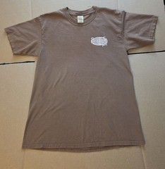 Back Country T Shirt *Whitetails Gone Wild “Nice Spread”, Size Large, Brown