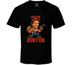 Jack Burton Big Trouble In Little China Retro Movie Caricature T Shirt