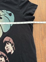 The Beatles Rubber Soul Tee Shirt Black Sz Medium M Lennon McCartney 60s Rock