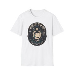 Tokyo Last Train Club T-Shirt Japanese Streetwear Graphic Tee Salaryman Gift