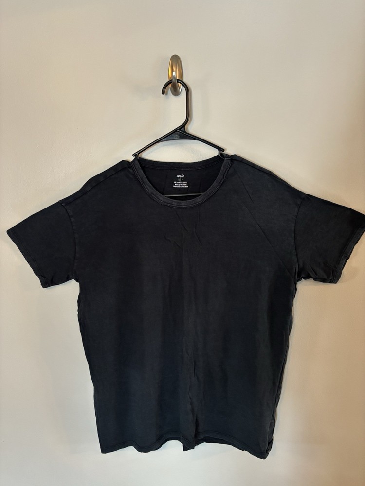 aerie Womans Cotton Jersey T-Shirts Short Sleeve Crew & V-Neck Assorted Colors