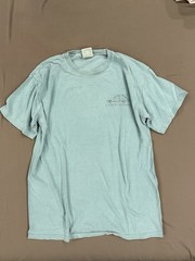 Men’s Short Sleeve Graphic T-Shirt, Gulf Shores, Surf, Blue, Medium