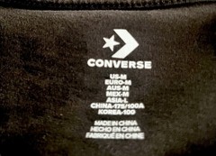 Converse Mens Chuck Taylor All Star T-Shirt, Camo, Medium Green Black