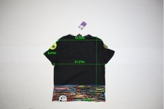 Fresh Hoods Ninhol Space Vacation Astronaut Graphic T-Shirt Black Mens XL