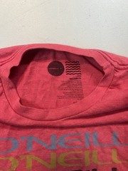 O’Neill Graphic T Shirt Men’s Large Heather Red Modern Fit Short Sleeve Tee