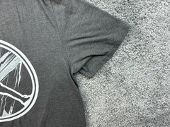 Jordan Shirt Mens Medium Gray Jumpman Logo Graphic Tee Basketball 581418-07F