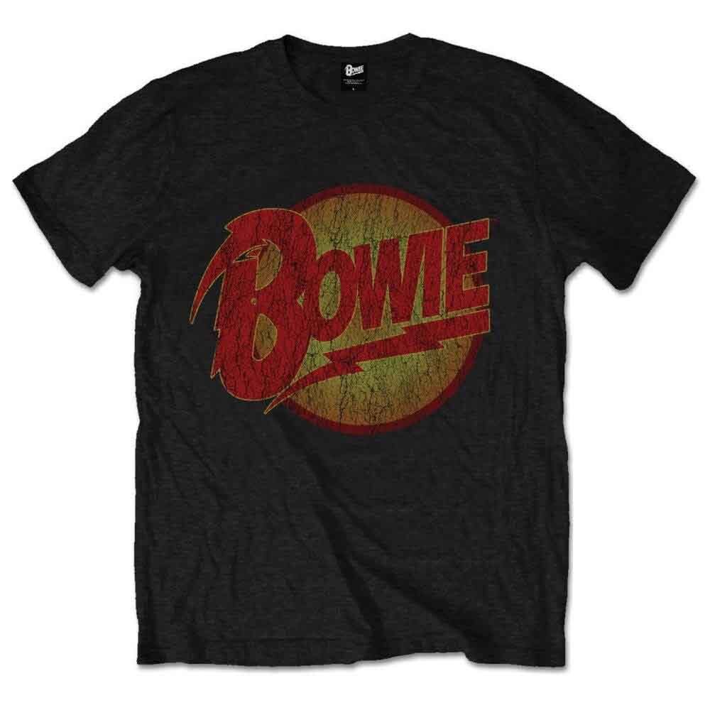 David Bowie Diamond Dogs Vintage T-Shirt Black New