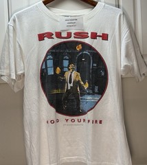 RUSH Shirts * Lot 1 * Sizes vary L And XL