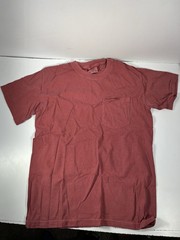 3 Comfort Colors Brick Red Adult Small Cotton Crew neck Heavyweight T-Shirts