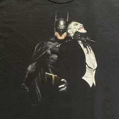 2010s Graphitti Batman & The Joker T Shirt Mens XL Black DC Comics Hanes