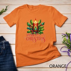 Beautiful and Festive Holiday Candle Graphic Funny Christmas Unisex T-shirt