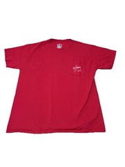 Guy Harvey BlueWater Firefighter Fire Department Swordfish Pocket T Shirt Size M