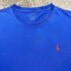Polo Ralph Lauren T Shirt Mens S Blue Classic Fit Red Pony