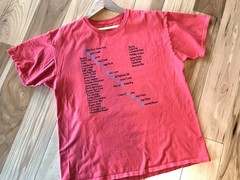 Table Rock Lake Upcycled Graphic Tee, Landmarks Marinas Red Men’s Size Large