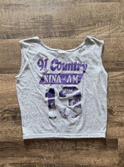 Vintage 1989 Kansas Wesleyan University All Star Game Jersey Adult XS Cropped