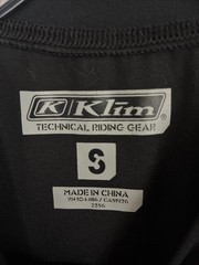 Klim- Men’s Base Layer Top Layering Moto Sportswear Active Performance Ski Sz Sm