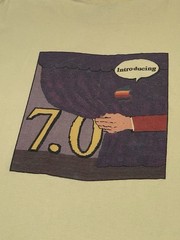 Vintage 1991 Apple Macintosh OS 7.0 SoCal Promo Long-Sleeve T-Shirt Size Large
