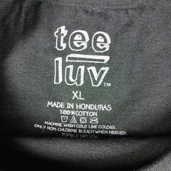 Tee Luv Men’s XL Chevrolet Tshirt Live Fast Multicolored Retro Cars Motorsports