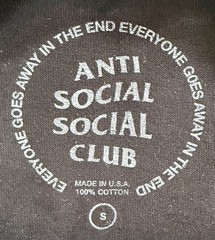 Anti Social Social Club 99 Retro IV Tee