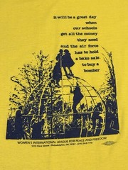 Vintage 1979 Anti-War by Women’s International League For Peace & Freedom Shirt.