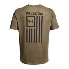 Under Armour 1370810 Men Green UA Freedom Flag T-Shirt Short Sleeve Tee 4XL NEW