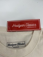Headgear Classics Tyler Call Me If You Get Lost T-Shirt Tee Medium Size Cream
