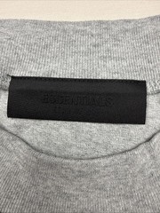 ESSENTIALS Fear of God Gray Jersey Logo Crew Neck T-Shirt OVERSIZED LARGE