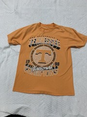 University of Tennessee 1998 National Championship Orange Shirt NO TAG FITS MED