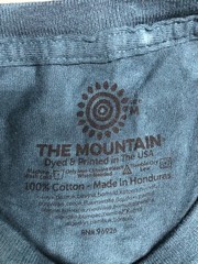 The Mountain Catzilla Vs Robot NYC Graphic Tie Dye T-Shirt Adult Medium New