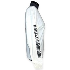 Harley Davidson New Orleans Louisiana White Long Sleeve Shirt Men’s Size Large