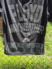 Philipp Plein x Floyd Mayweather 50th Undefeated Ed Crystal T-Shirt Pls Read