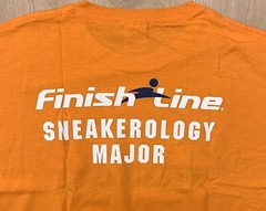 Extra Curricular • Finish Line Sneakerology T-shirt 2XL 100% Cotton Orange XXL