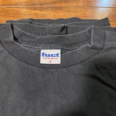 FUCT Reflecting Logo Black Graphic T Shirt Skate Made In The USA Size Medium