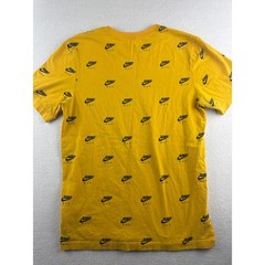 Nike Jordan Jumpman All Over Print Yellow T Shirt Men’s Size Small