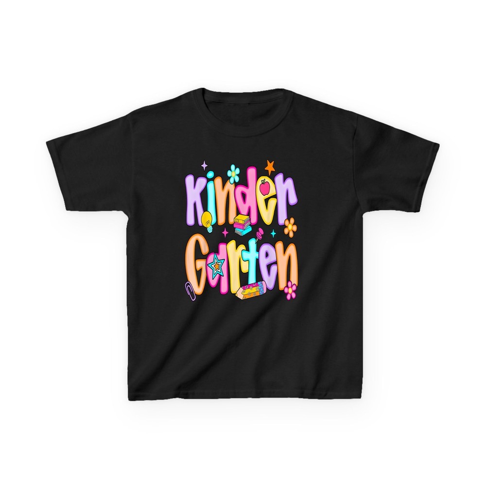 Preppy Kindergarten First Day Of School Teacher T-Shirt
