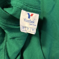 Vintage Tootsie Roll Pop Apple Green & White Shirt Size XL Mens