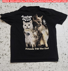 Amigo The Devil Friends Till The End Kittens T-shirt S to 5XL SE377