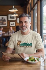 Bugaboo Creek Steak House T-Shirt – Steakhouse Industry Defunct Logo Tee