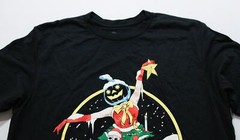 The Halloween Shirt Company Unisex Adult’s Pumpkin Plum Fairy EJ2 Black Medium