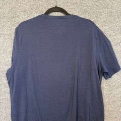 Tommy John Shirt Mens Large Blue Crewneck Pocket Tshirt Pima Cotton Modal Blend