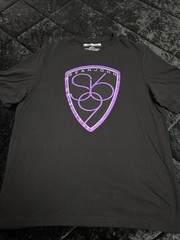 Sean John Vtg 90s Puff Daddy Rap Tee Shirt Size XXL Black Purple Logo