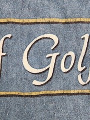 VINTAGE Galt Sand Edinburgh Shirt Mens XXL 2XL Royal Society Of Golf Adult A20