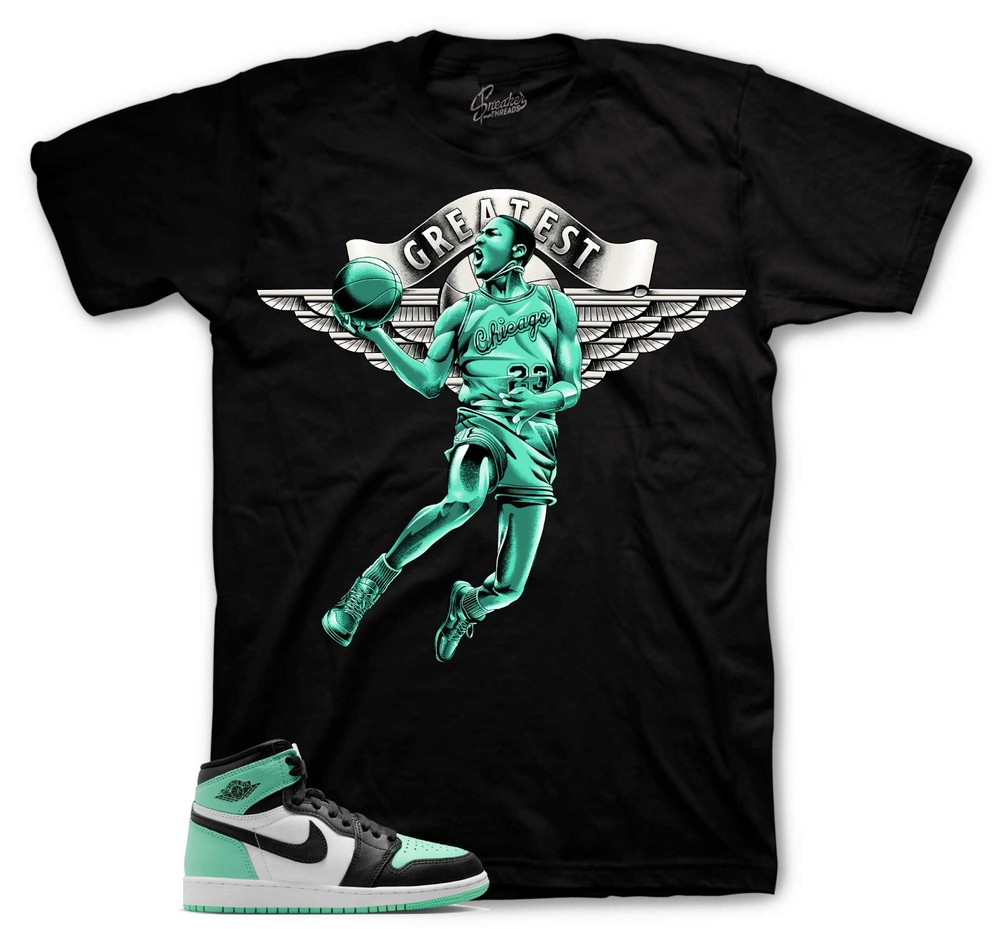 Shirts To Match Jordan 1 Green Glow Sneakers – Greatest Sneaker Tees