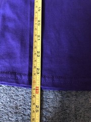 Bulk Lot Of 17 New Champion 100% Cotton T-Shirt T425 Purple Tagless SMALL