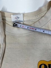 Jerzees O.L.G.A Off White Long Sleeve Shirt Guitar Archive Unisex SZ XL